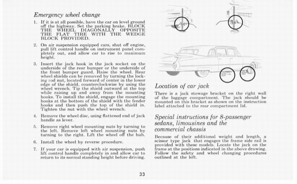 1959 Cadillac Owners Manual Page 39